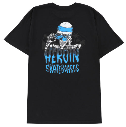 Heroin Skeleton Tee - Black