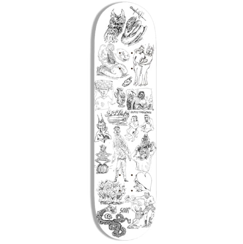 Sour Solution Gustav Sketchbook Skateboard Deck 8.25"