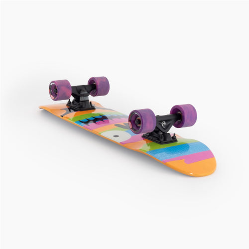 Landyachtz Mighty Mite Rainbow Skull Complete 7.62"