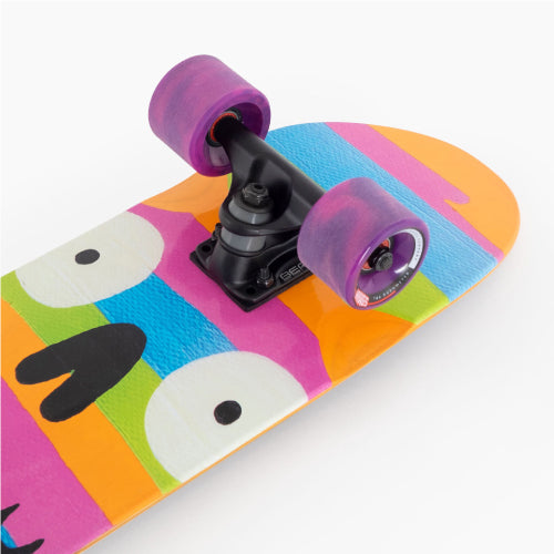 Landyachtz Mighty Mite Rainbow Skull Complete 7.62"