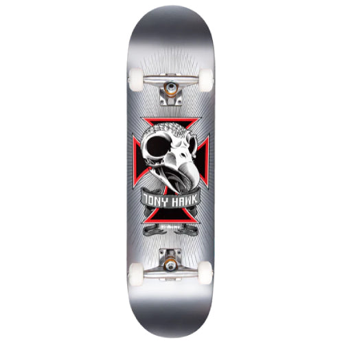 Birdhouse Hawk Skull 2 Chrome Complete Skateboard 7.75"
