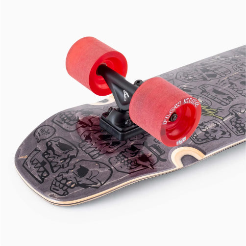 Landyachtz Schooner Skull Jam 33.6" tail