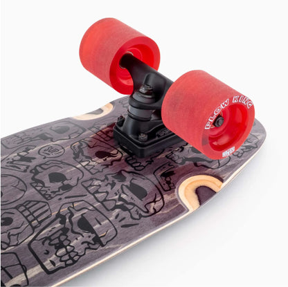 Landyachtz Schooner Skull Jam 33.6" front wheel wells