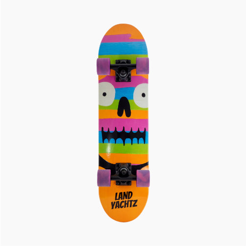 Landyachtz Mighty Mite Rainbow Skull Complete 7.62"