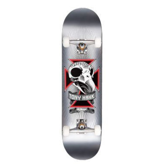 Birdhouse Hawk Skull 2 Chrome Complete Skateboard 7.75" full