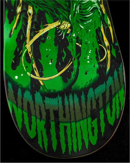 Creature VX Worthington Skullburn Foil Skateboard Deck 8.6" tail