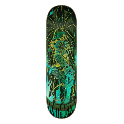 Creature VX Worthington Skullburn Foil Skateboard Deck 8.6" full