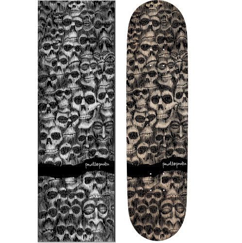 Powell Peralta Color Me Skullz Clear Griptape 10.5"