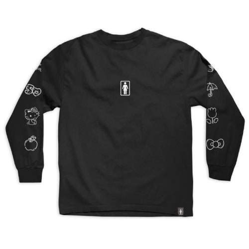 Girl X Hello Kitty 50th Anniversary Long Sleeve - Black