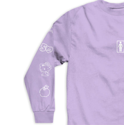 Girl X Hello Kitty 50th Anniversary Long Sleeve - Lavender