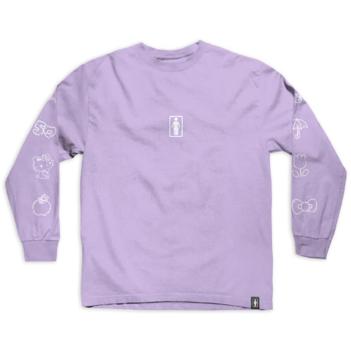 Girl X Hello Kitty 50th Anniversary Long Sleeve - Lavender