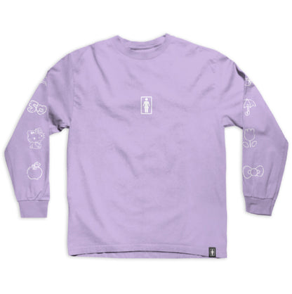 Girl X Hello Kitty 50th Anniversary Long Sleeve - Lavender