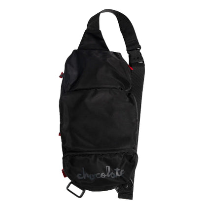 Chocolate Sling Sack - Black front