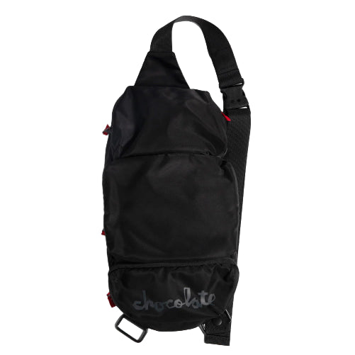 Chocolate Sling Sack - Black front