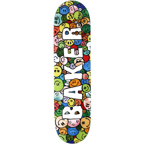 Baker Peterson Smileys Skateboard Deck 8.25"