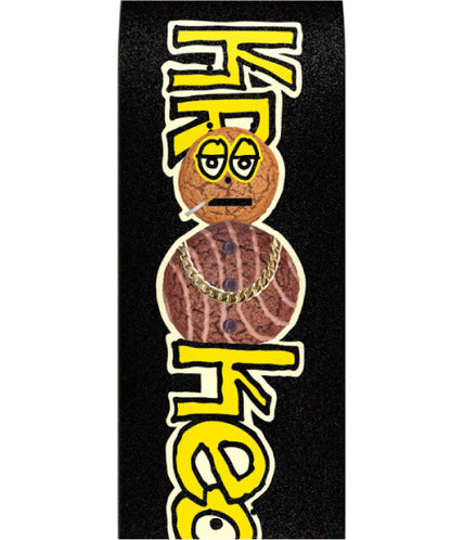Krooked X Quarter Snacks Snackman Skateboard Deck 8.5" close
