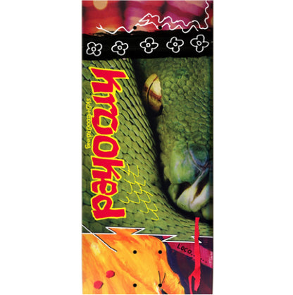 Krooked Cernicky Snake Bite Skateboard Deck 8.38" graphic