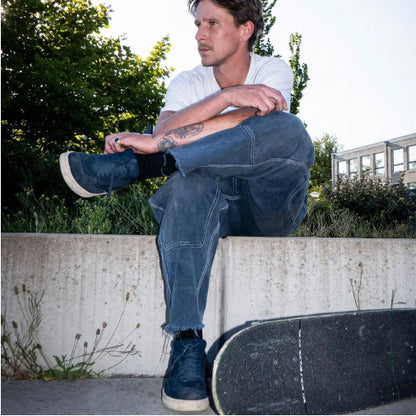 Etnies Snake Skate Shoe - Dark Navy