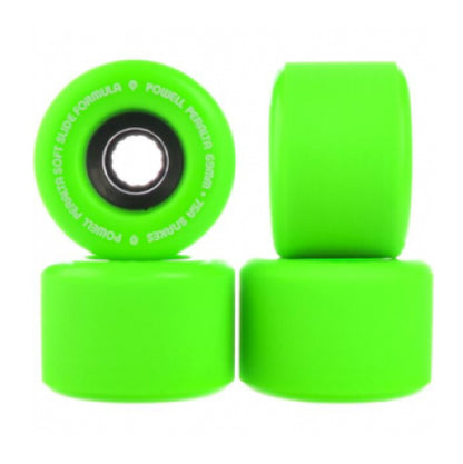 Powell Peralta Snakes Wheels 69MM 75A green set