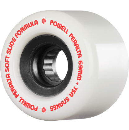 Powell Peralta Snakes Wheels 69MM 75A white