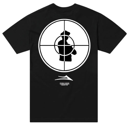 Lakai X Public Enemy Sniper Logo Tee - Black