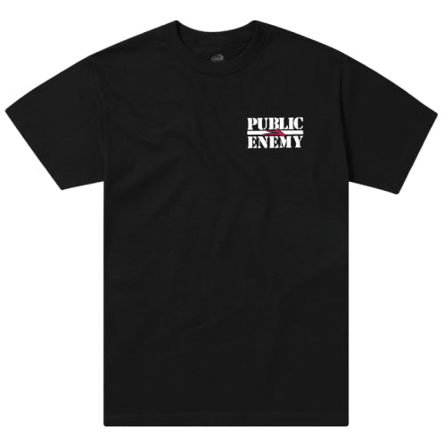 Lakai X Public Enemy Sniper Logo Tee - Black