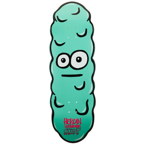 Heroin X Snot Wheels Egg Skateboard Deck 10.25"