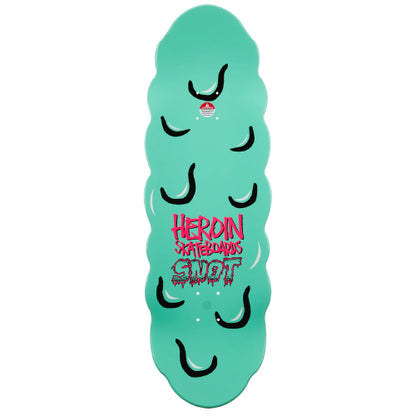 Heroin X Snot Wheels Egg Skateboard Deck 10.25"