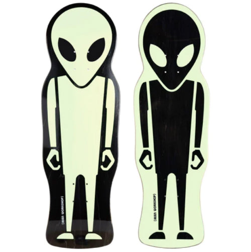 Alien Workshop Die Cut Glow in the Dark Skateboard Deck 9.675"