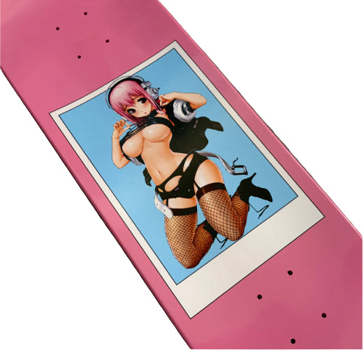 Hook-Ups Jeremy Klein Sonico Skateboard Deck 8.5" top close