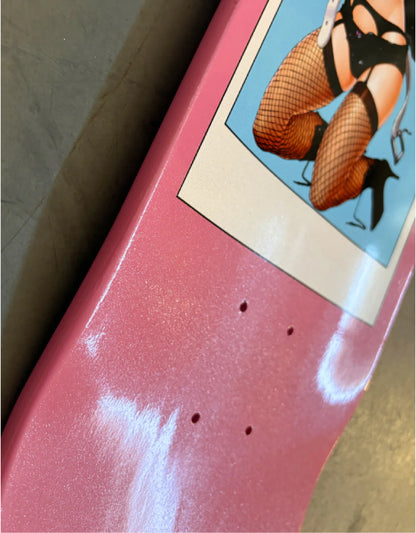 Hook-Ups Jeremy Klein Sonico Skateboard Deck 8.5" sparkle close