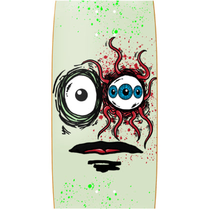 Heroin Space Egg 3 Skateboard Deck 10" close