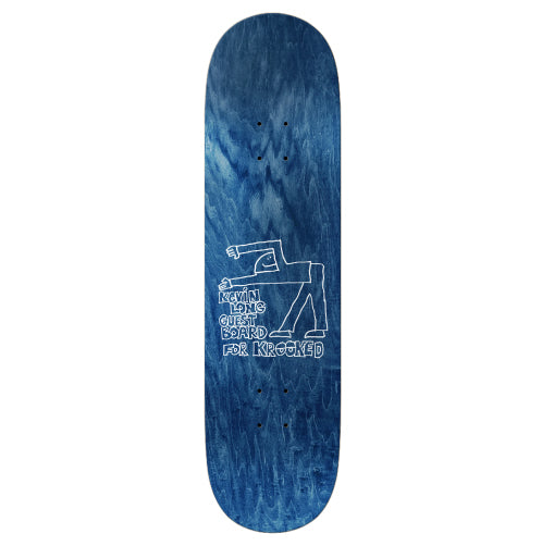 Krooked Spanky Guest True Fit Skateboard Deck 8.25" top