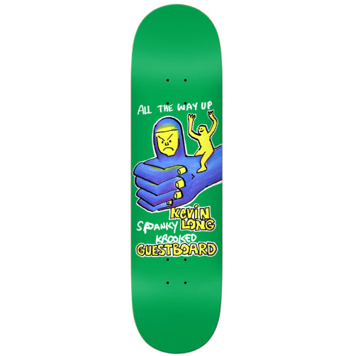 Krooked Spanky Guest True Fit Skateboard Deck 8.25" full