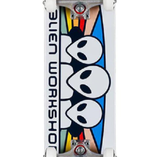 Alien Workshop Spectrum Complete Skateboard White 8.0"