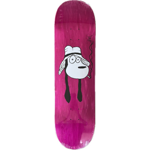 Fucking Awesome Berle Spike Drawing Skateboard Deck 8.5" majenta vaneer