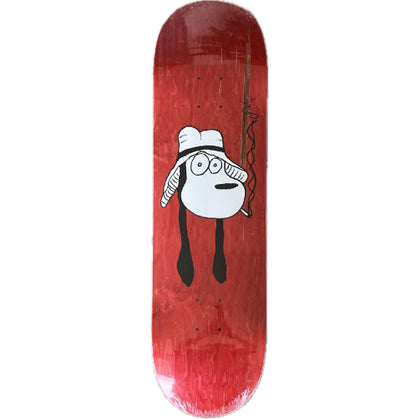 Fucking Awesome Berle Spike Drawing Skateboard Deck 8.5" red veneer