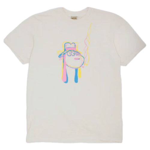 Fucking Awesome Spike Test Print Store Tee - Off White