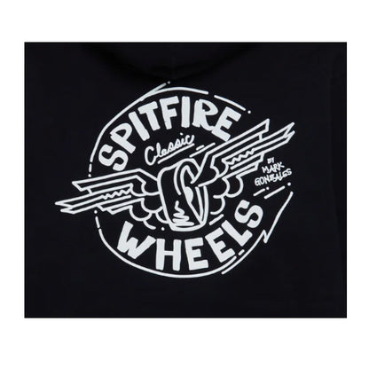 Spitfire Gonz Flying Classic Hoodie - Black