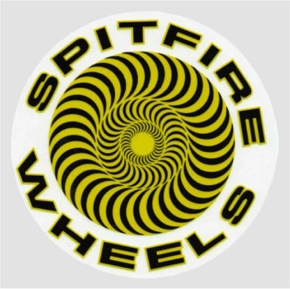 Spitfire Wheels Swirl Sticker 7.5"