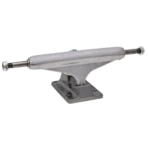 Independent Stage 11 Industrial Inverted Raw Silver/Trans Black Standard Trucks (Set of 2)