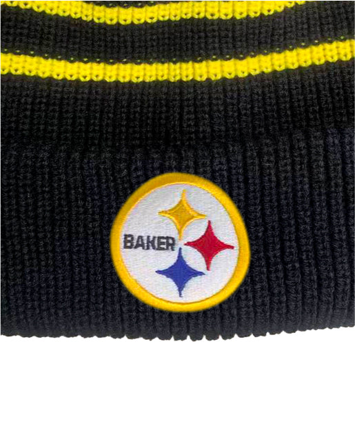 Baker Stealing Beanie - Black/Yellow front patch