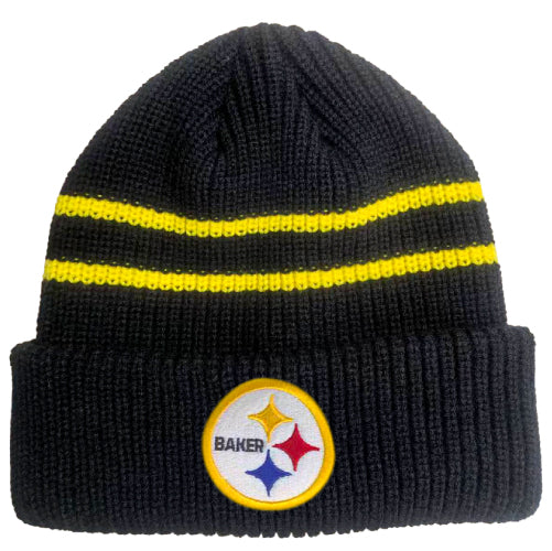 Baker Stealing Beanie - Black/Yellow