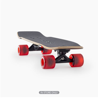 Landyachtz Dinghy Coffin Stealth Card Complete 28.2" nose truck