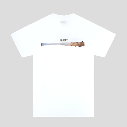 Hockey Steriods Tee - White