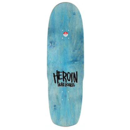 Heroin Stingee Thingee Shaped Skateboard Deck 9.8"