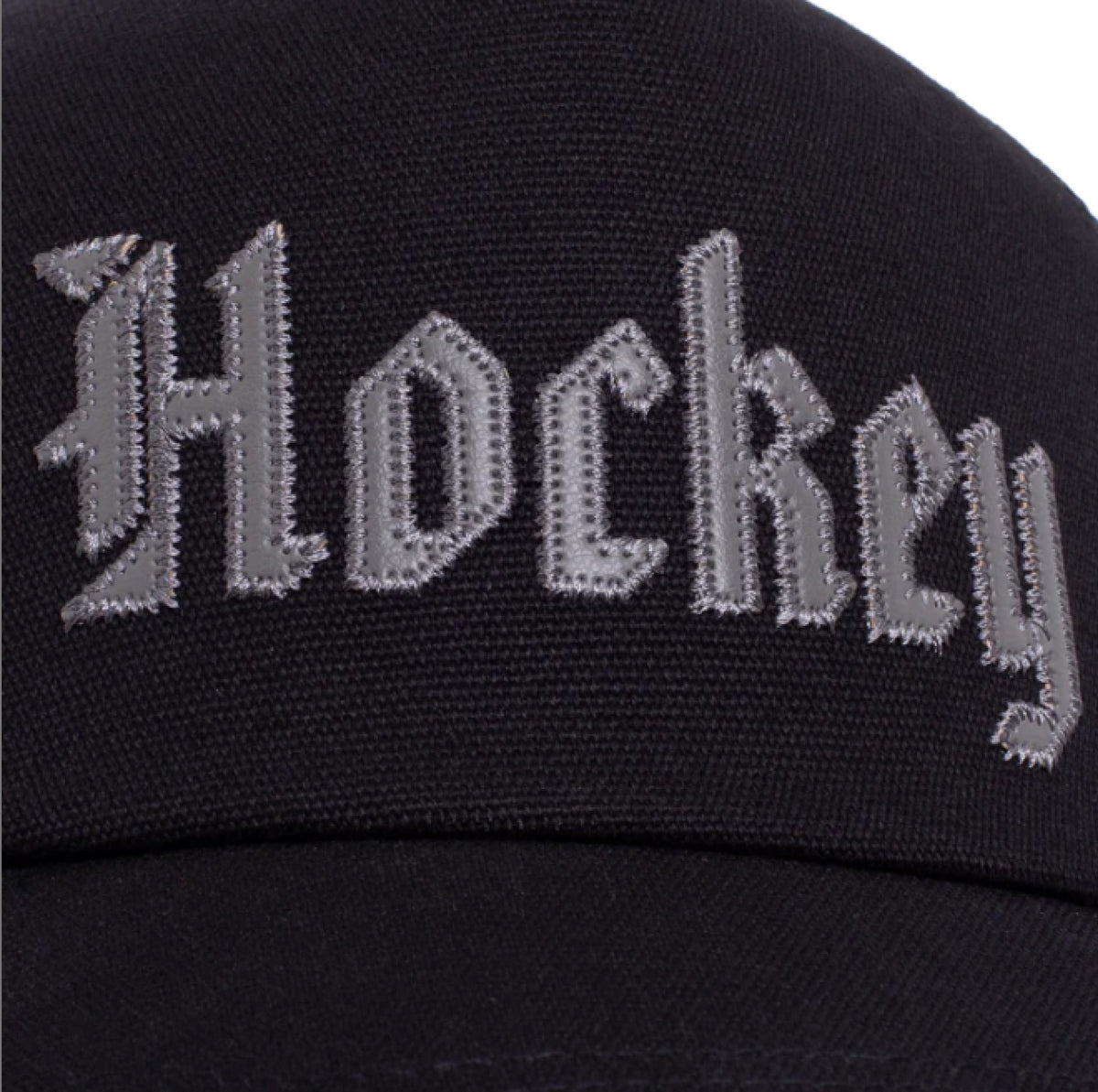 Hockey Stone Trucker Hat - Black embroidery