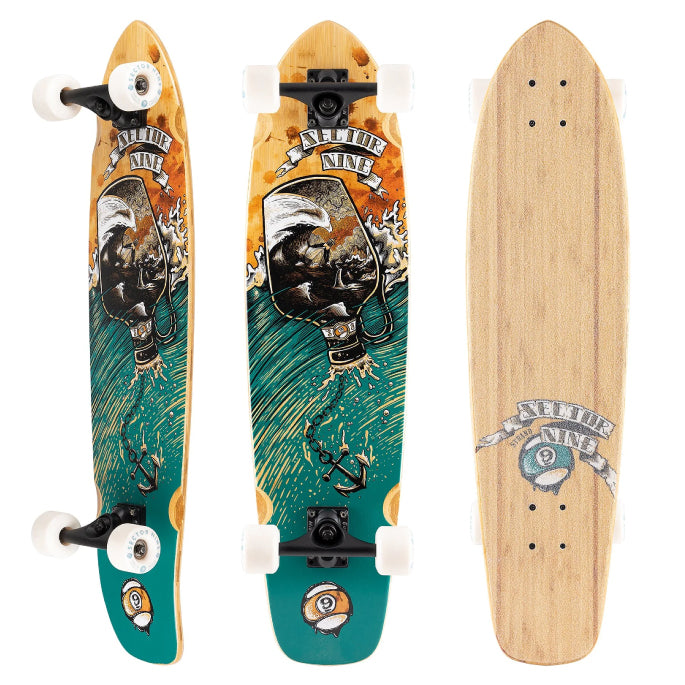 Sector 9 Strand Storm Carving Cruiser Complete 34"