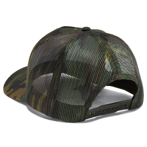 Deathwish Street Trash Trucker Hat - Camo back