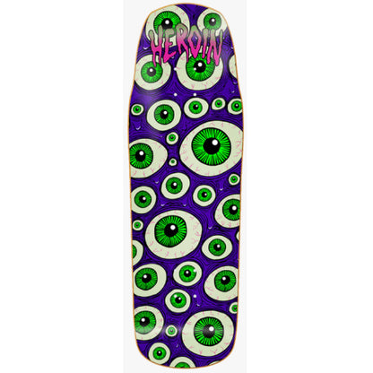 Heroin Streetballer Shaped Skateboard Deck 9.62"
